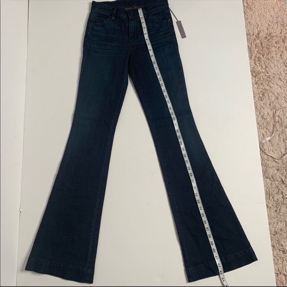 NWT Goldsign Dark Blue Wash Mid-Rise Bootcut Jeans - Picture 12 of 14